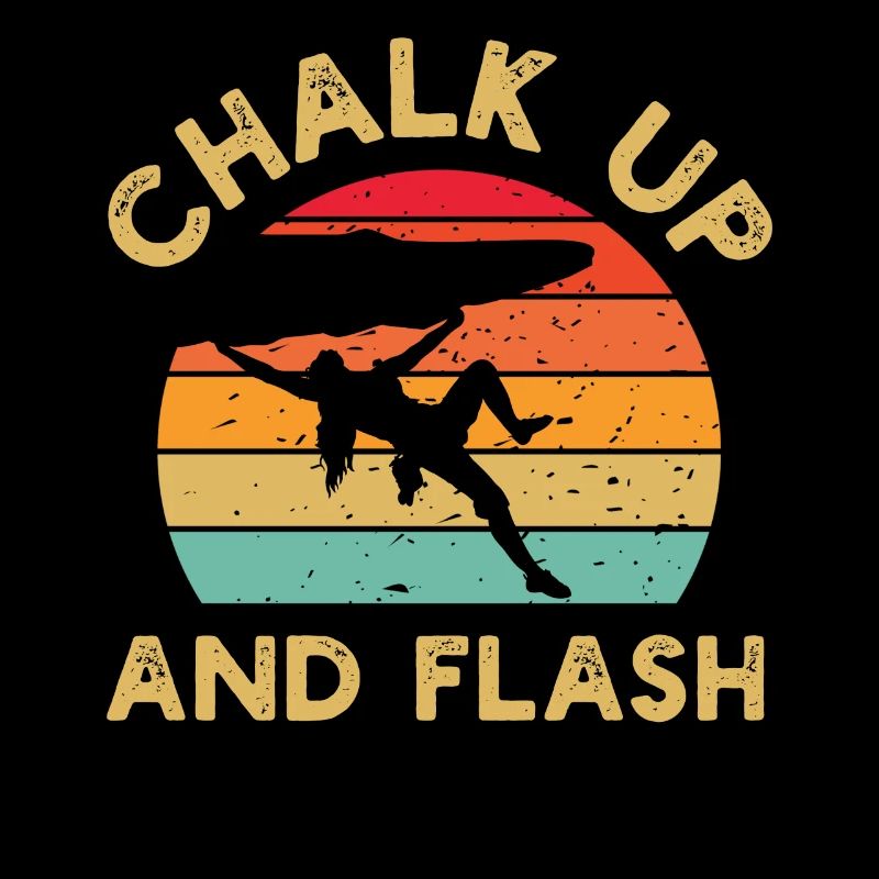 Chalk Up Und Flash Boulderer Boulder