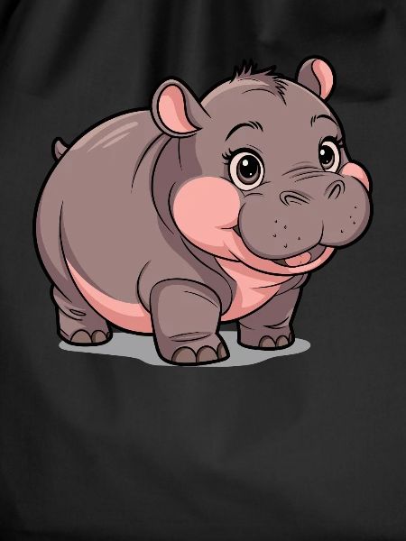 Moo Deng Nilpferd Hippo