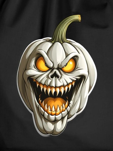 Spooky Pumpkin Clown