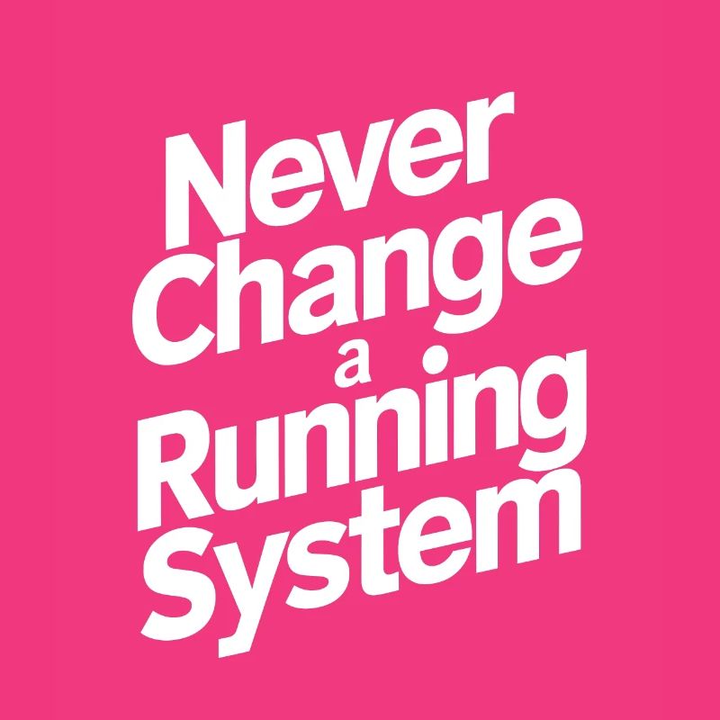 Wechseln Sie niemals ein laufendes System