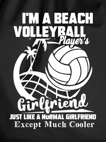 Beach Volleyball Girlfriend Cooler