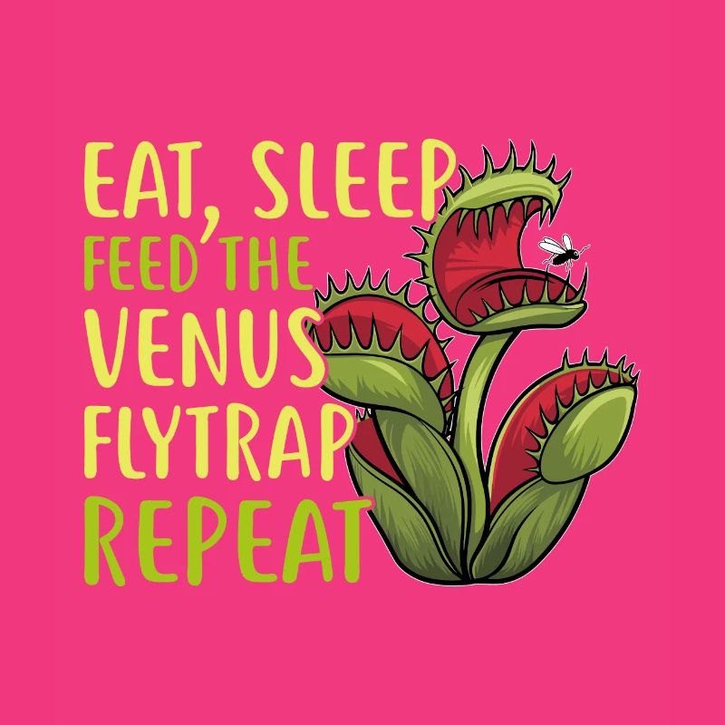 Venus Flytrap Carnivore Plant Design