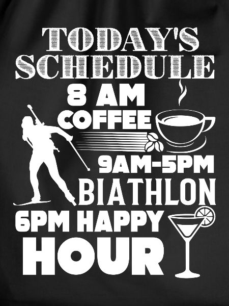 Biathlon Today's Schedule
