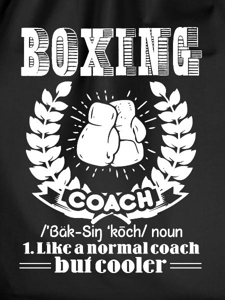 Boxing Coach Definition