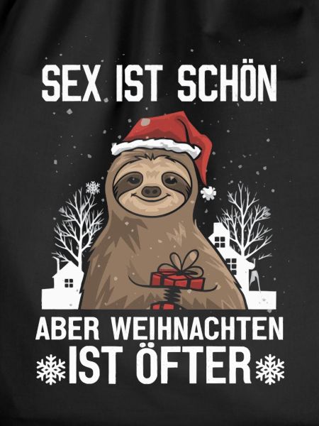 Funny Christmas Sloth