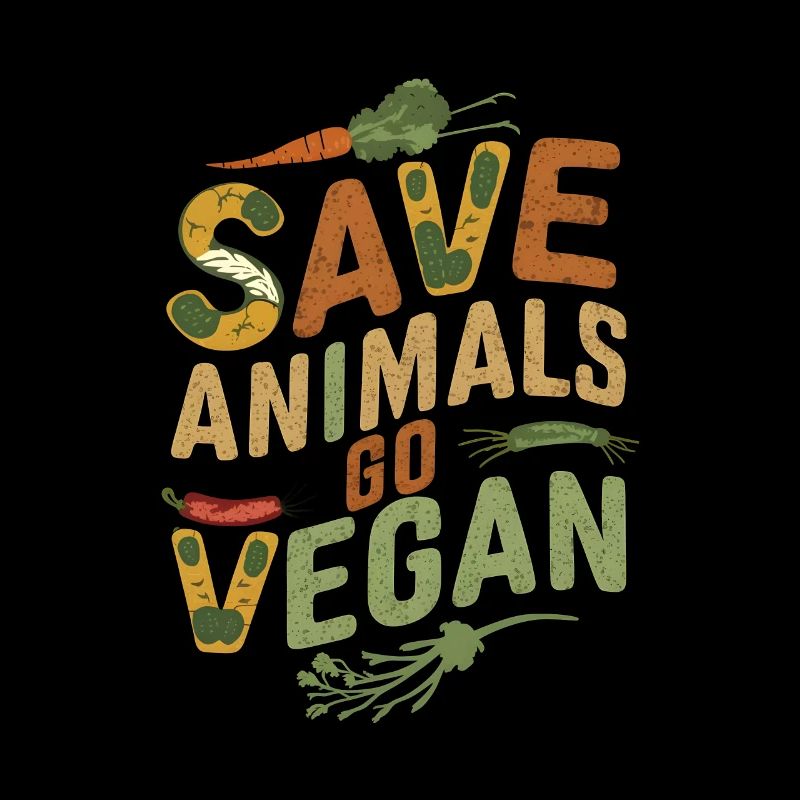 Save animals go vegan