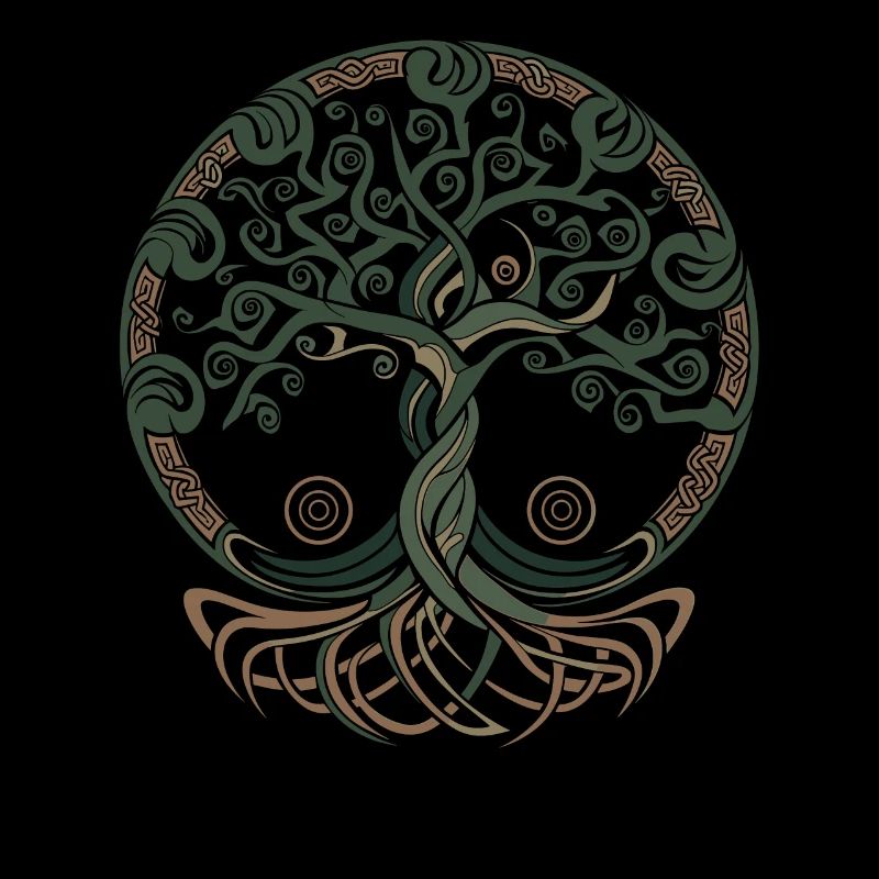 Neo Keltischer Baum des Lebens