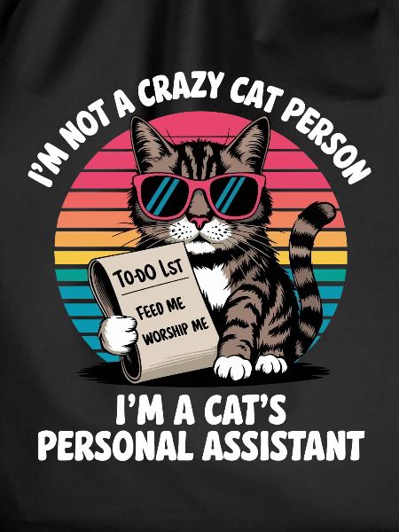 Funny cat saying