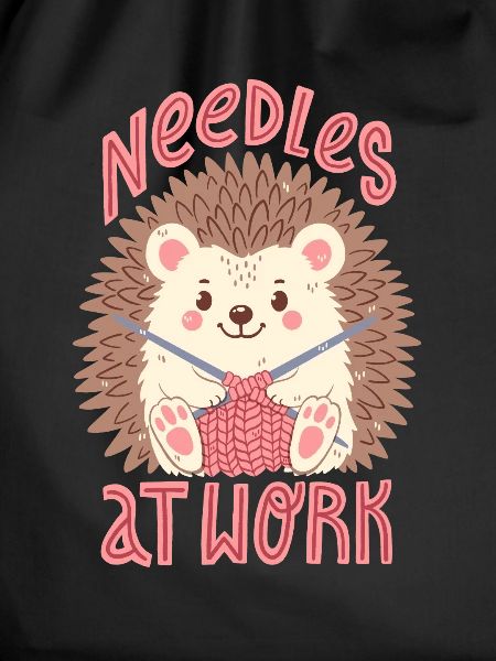 Needles at work