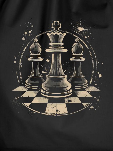 Chess Pieces Drawing