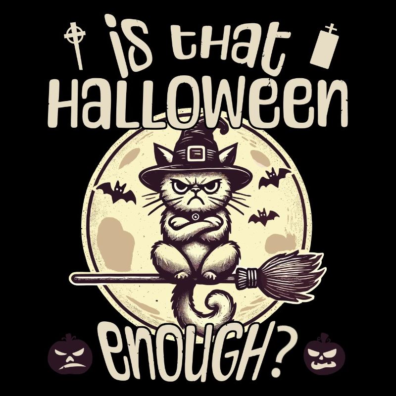 Halloween suffit-il chat sorcière