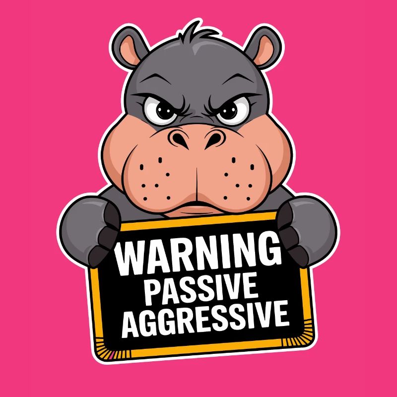 Warning: Passive, Aggressive, Hippopotamus