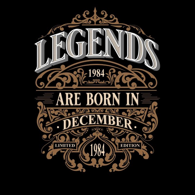 1984 Décembre Naissance Anniversaire Année de naissance