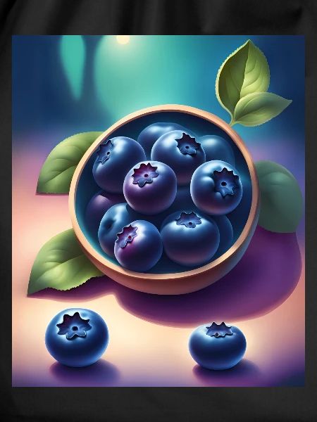 Yummy blueberries