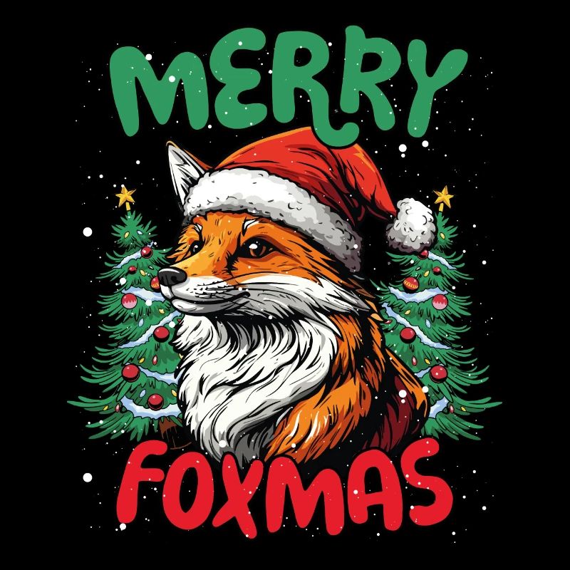 Le Noël drôle de renards de Merry Foxma