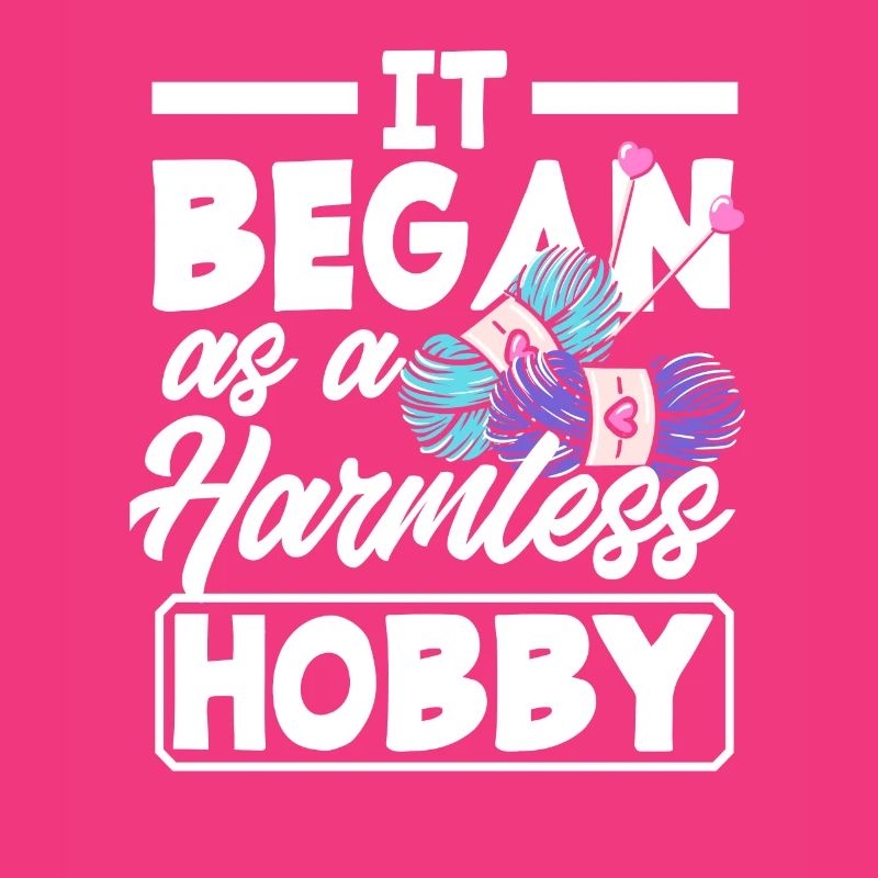 Knitting It started as a harmless hobby