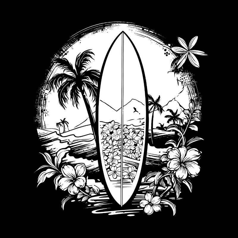 Surfing Sketch