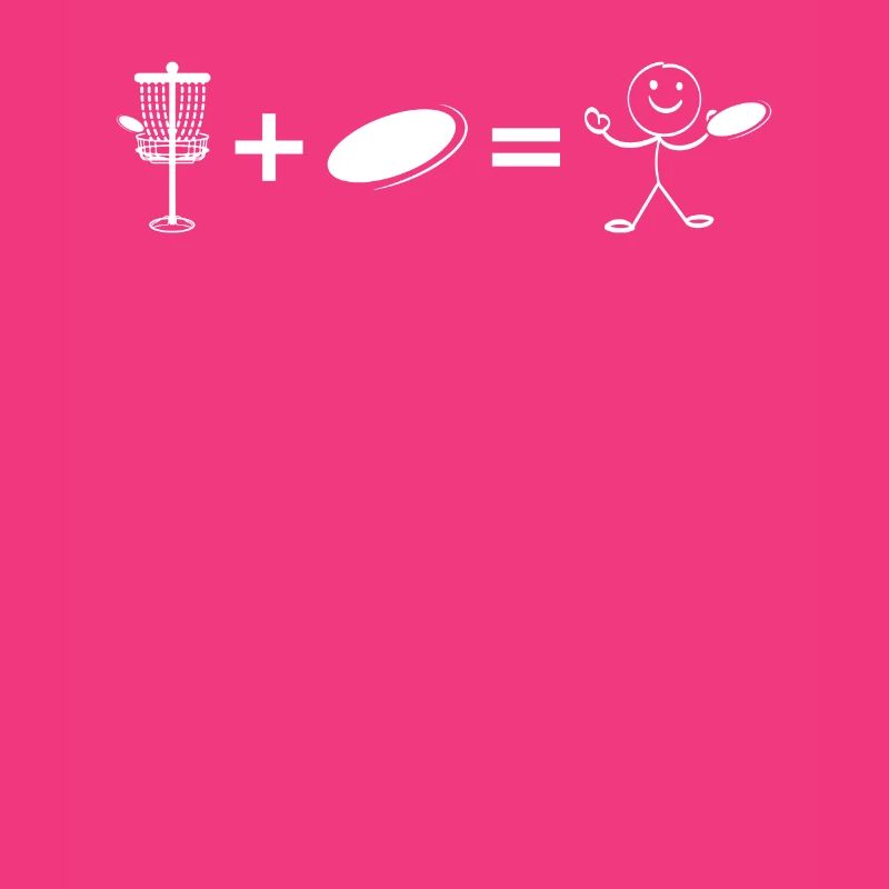 Panier de Disc Golf + Disc Golf = Funny Stick Figure