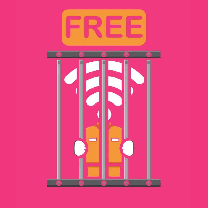 PC Funny Free Wireless PC Geschenk Computer