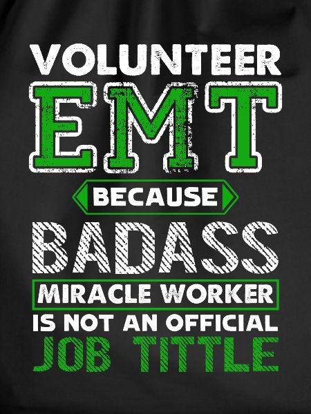 Volunteer EMT Job Title