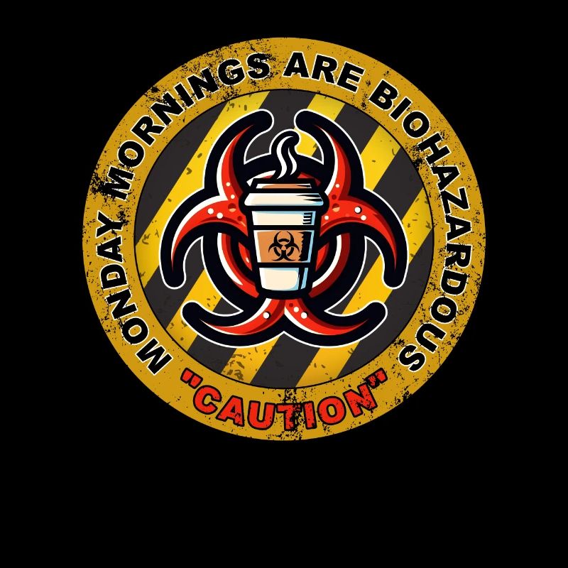 CAUTION: MONDAY MORNINGS ARE BIOHAZARDOUS