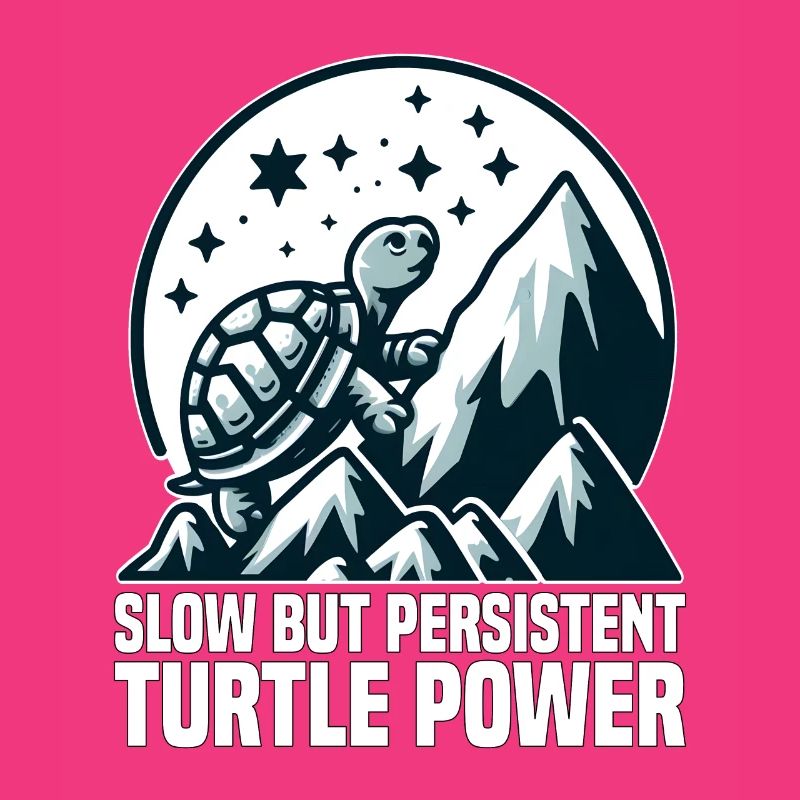LANGSAME, ABER AUSDAUERNDE TURTLE-POWER