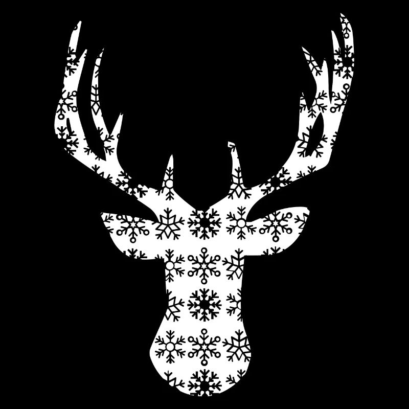 Christmas deer – white-tailed buck