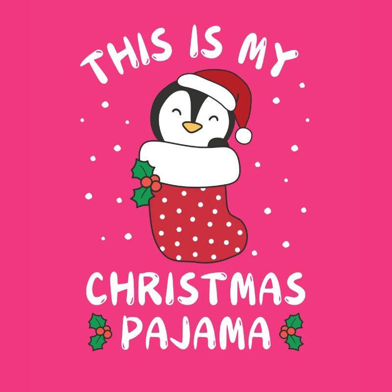 C’est mon pyjama de Noël, doux pingouin