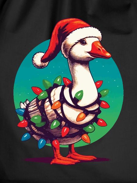 gChristmas Funny Clumsy Goose