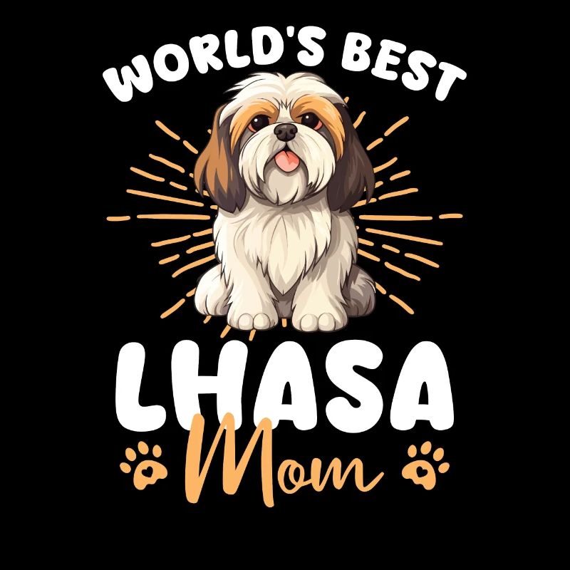 Lhasa Apso Groovy Lhasa Mom