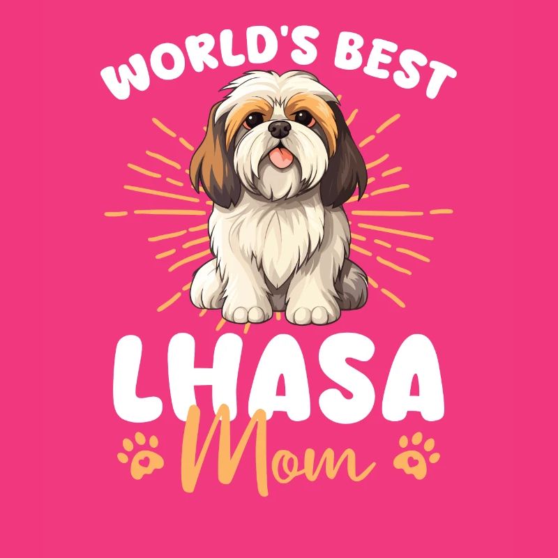 Lhasa Apso Groovy Lhasa Mom