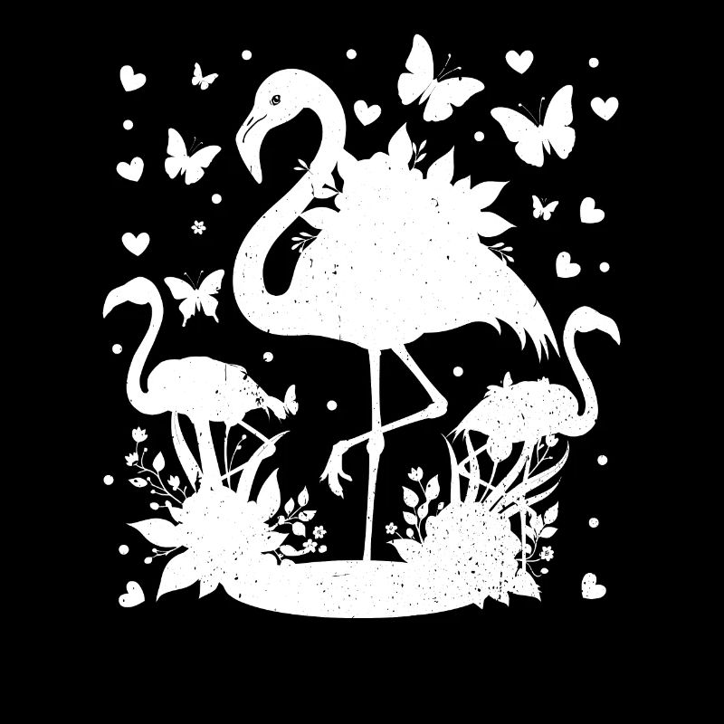 Pink Flamingos Cute Flamingo