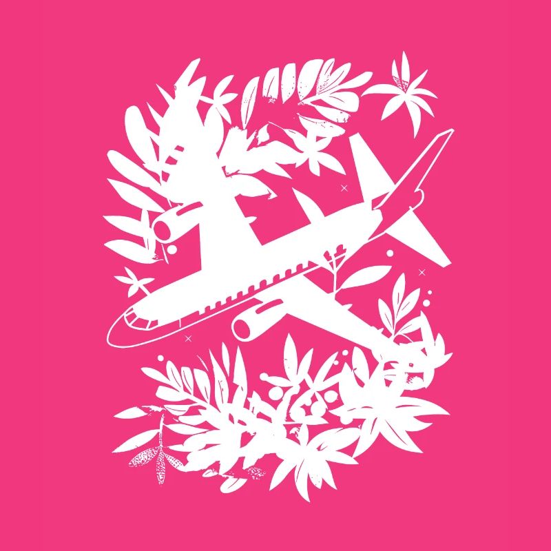 Airplane Comic Style