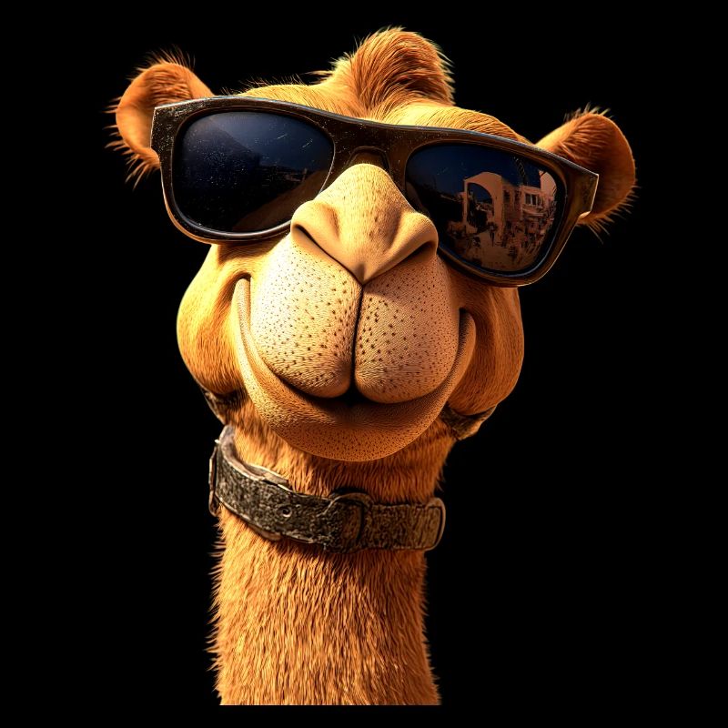 Chameau Dromadaire Camel de Bactriane Cadeau Chameaux