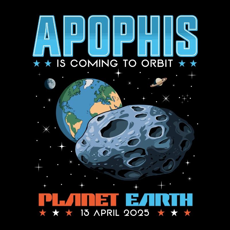 Événement spatial de rencontre rapprochée de l’astéroïde Apophis en avril