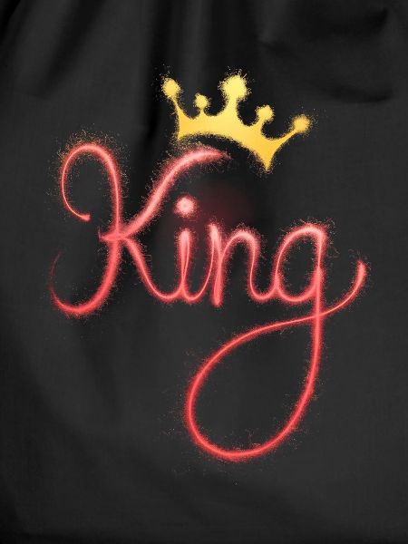 king with a crown