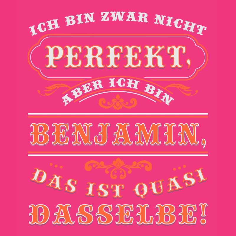 Funny BENJAMIN for Name Day with Name Name