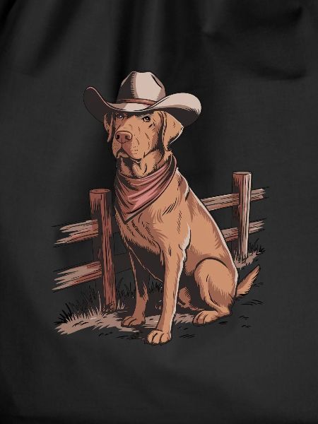 Foxred Labrador Cowboy