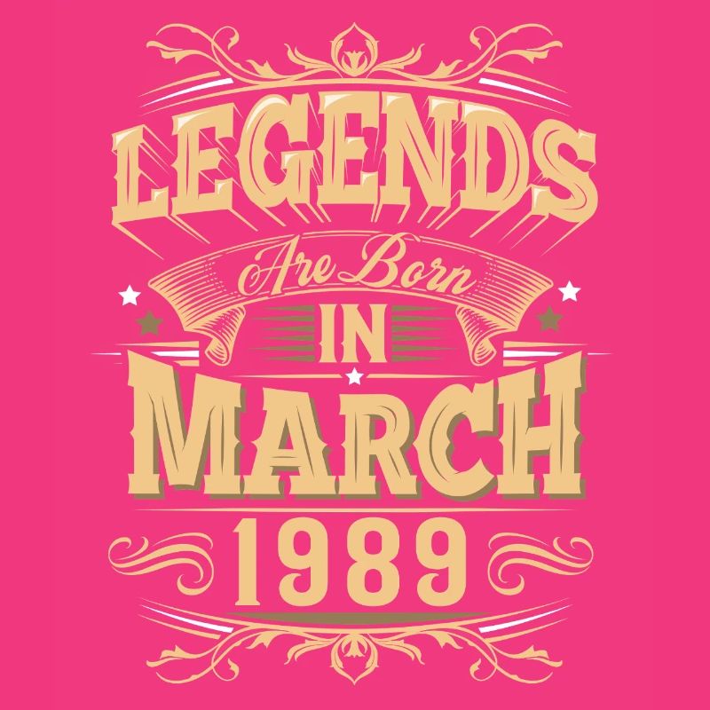 März 1989 Geburtstag Legende