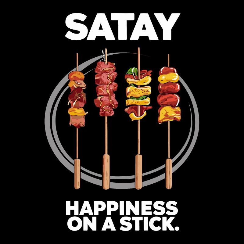 Satay Happiness On A Stick