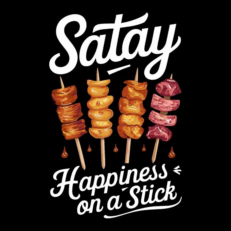 Satay Happiness On A Stick