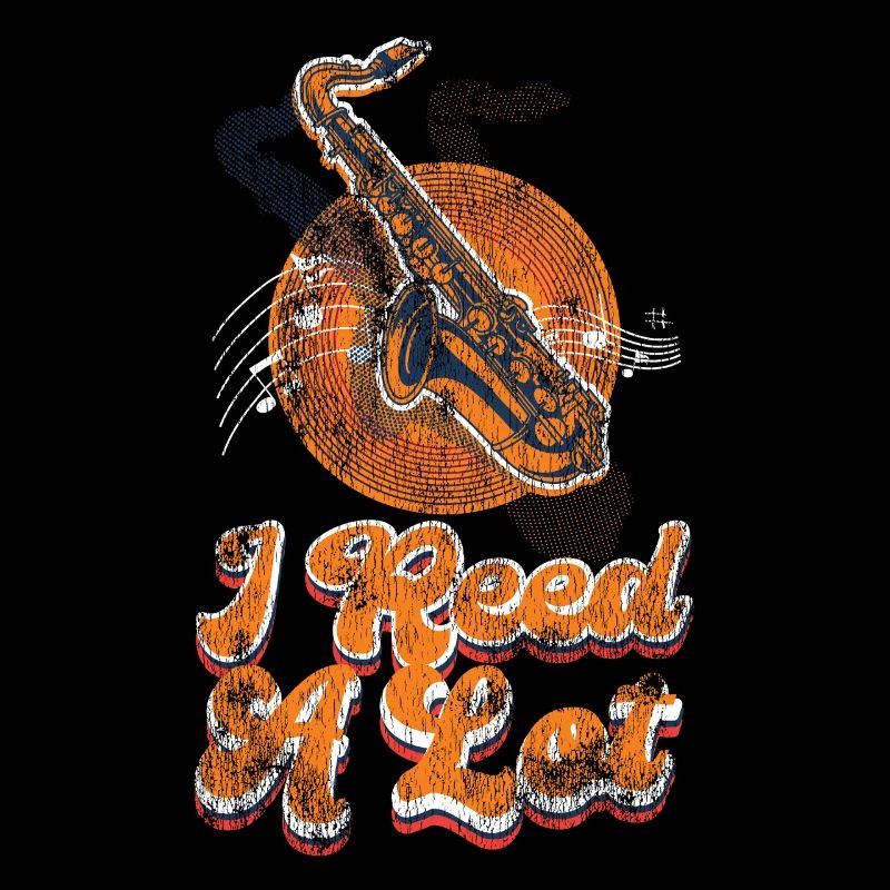 Saxophone Pun I Reed A Lot