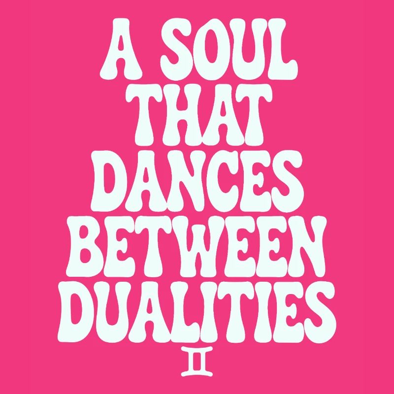 Gemini soul dancing between dualities