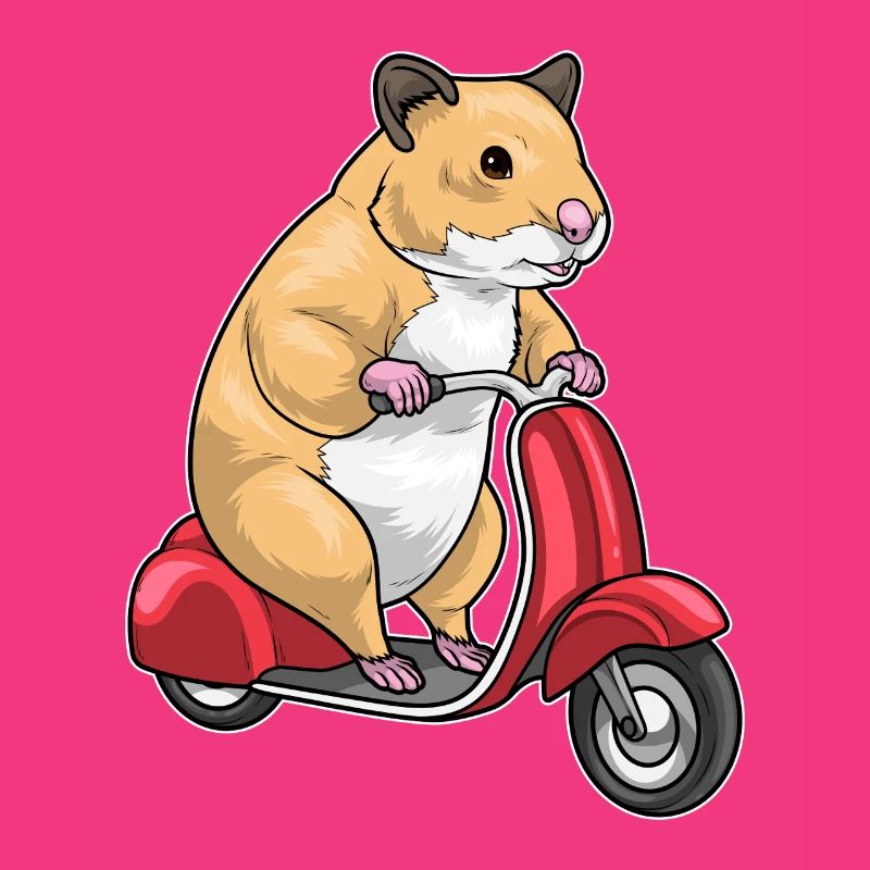 Hamster Motorroller