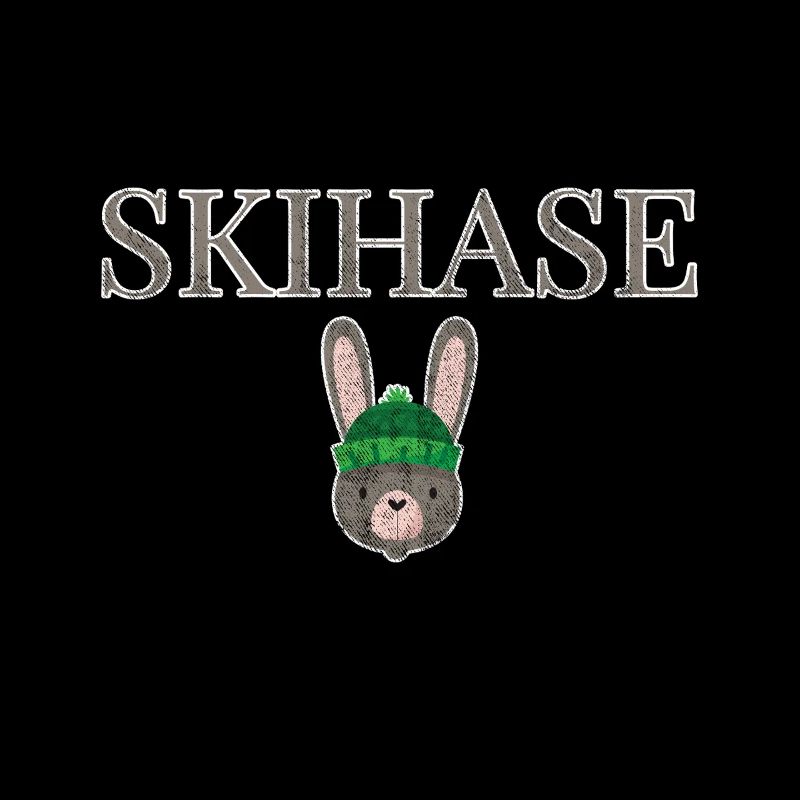 Skihase Winter Hase