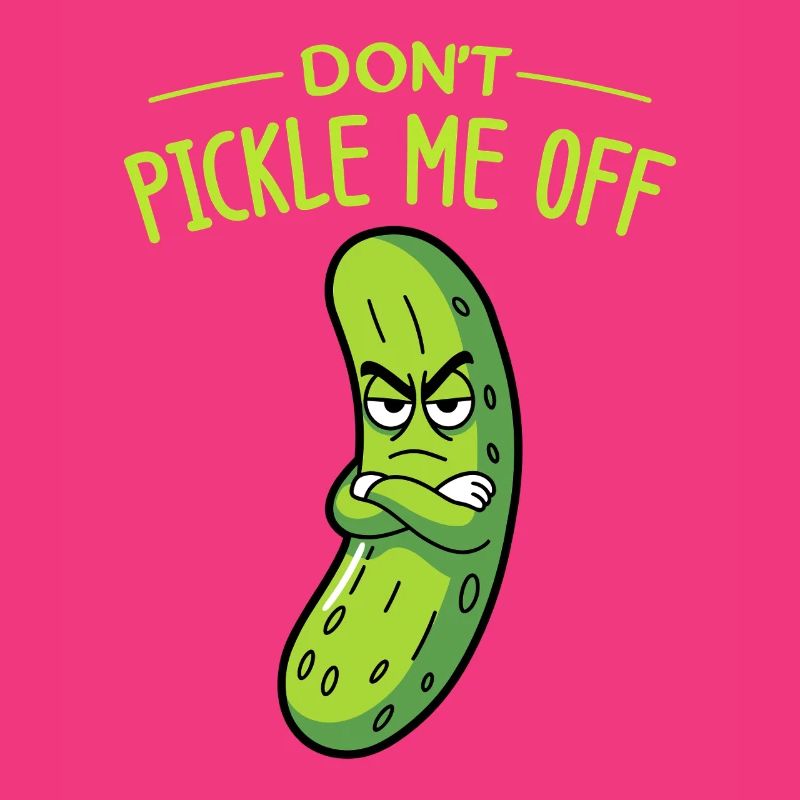 Cornichon à l’aneth Je suis l’un des cornichons