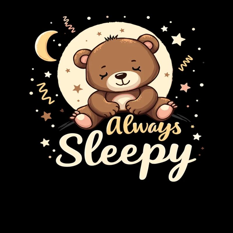 Cute Bear, Bear, Bear, Cute Sleep, Dreamer