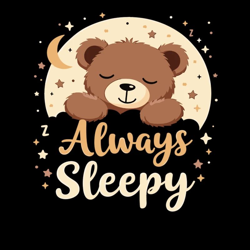 Cute Bear, Bear, Bear, Cute Sleep, Dreamer