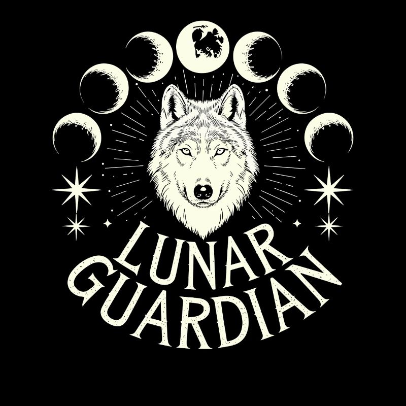 Lunar Guardian Wolf Mondphasen