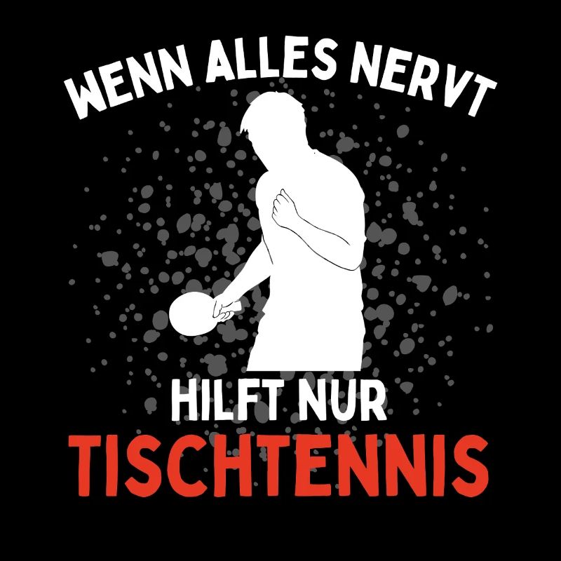 When everything is annoying, only table tennis funny things help